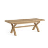 Newborough Oak - Cross Leg Extending Table