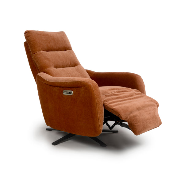 Alpine - Swivel Chair Electric Recliner - Fabric