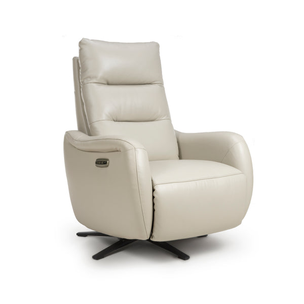 Alpine - Swivel Chair Electric Recliner - Leather