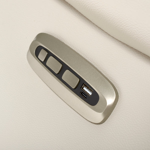 Alpine - Swivel Chair Electric Recliner - Leather