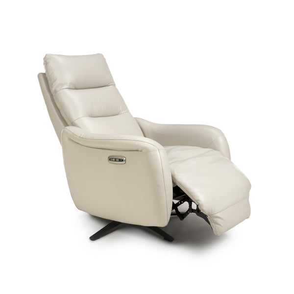 Alpine - Swivel Chair Electric Recliner - Leather