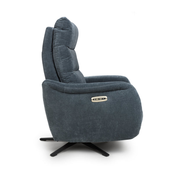 Alpine - Swivel Chair Electric Recliner - Fabric