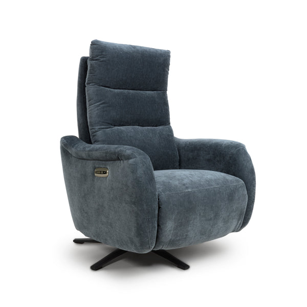 Alpine - Swivel Chair Electric Recliner - Fabric