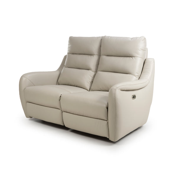 Alpine - 2 Seater Electric Recliner - Leather