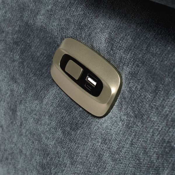 Alpine - 3 Seater Electric Recliner - Fabric