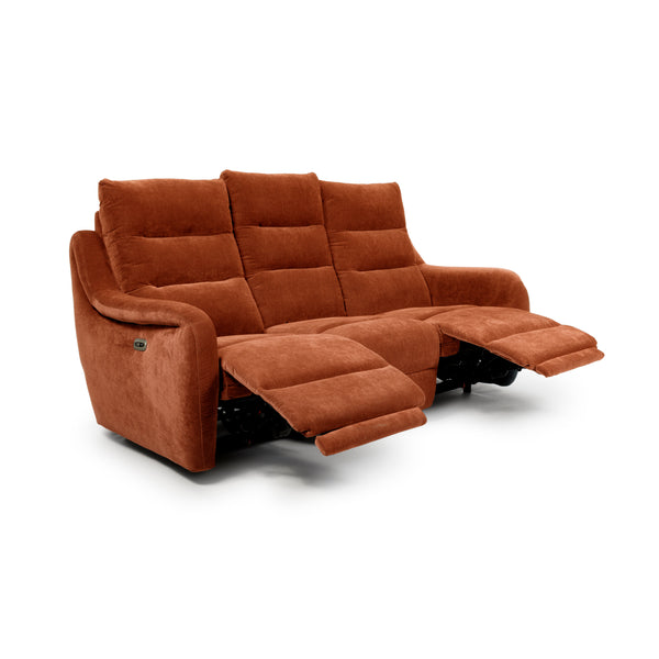 Alpine - 3 Seater Electric Recliner - Fabric
