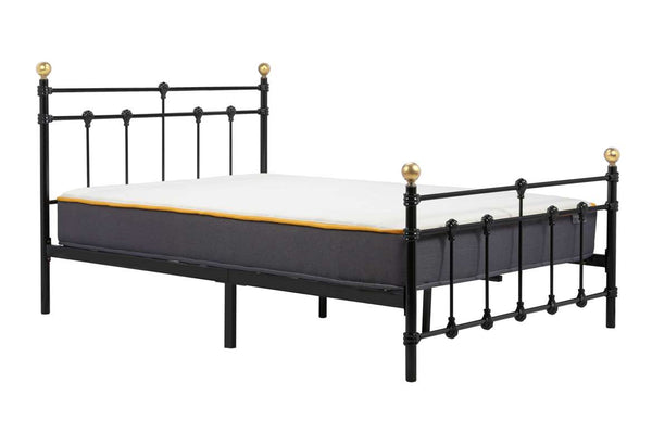 Aston Black - Double Frame Bed