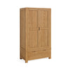 Oak 234 - Gents 2 Door Wardrobe