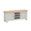 Oak 378 - Large TV Unit 1400 - Stone Grey or Sage