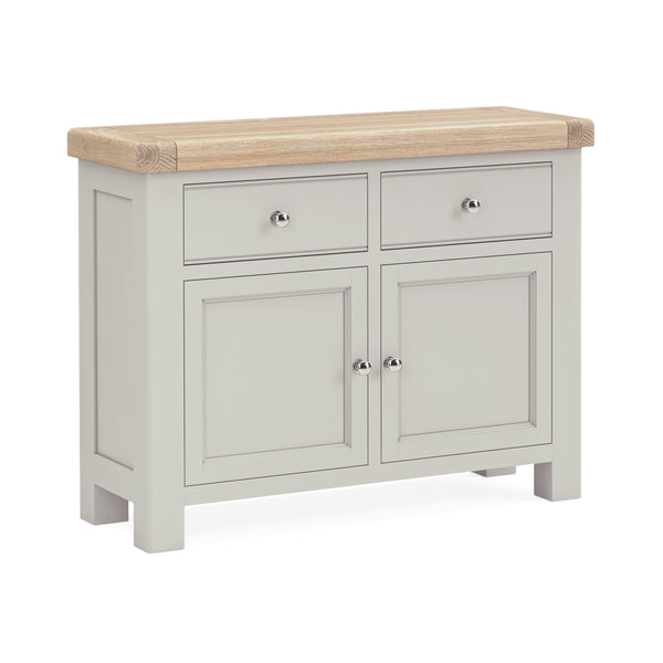 Oak 378 - Small Sideboard - 2 Door - Stone Grey or Sage