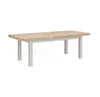Oak 378 - Large Extending Table - Stone Grey or Sage