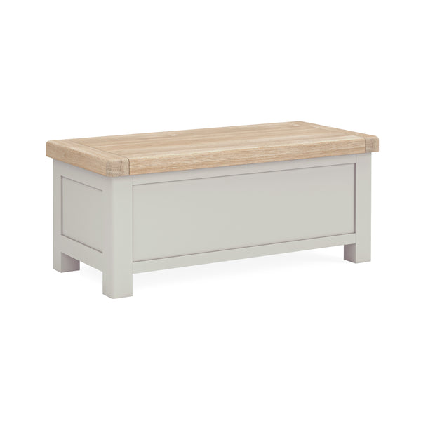 Oak 378 - Blanket Box - Stone Grey or Sage