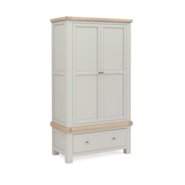 Oak 378 - Gents 2 Door Robe - Stone Grey or Sage