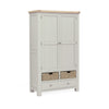 Oak 378 - Larder Unit - Stone Grey or Sage