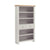 Oak 378 - Large Bookcase - Stone Grey or Sage