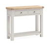 Oak 378 - 2 Drawer Console - Stone Grey or Sage