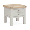 Oak 378 - Lamp Table - Stone Grey or Sage