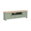 Oak 378 - Extra Large TV Unit 1900 - Stone Grey or Sage