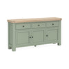 Oak 378 - Large Sideboard - 3 Door - Stone Grey or Sage