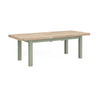 Oak 378 - Large Extending Table - Stone Grey or Sage