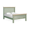 Oak 378 - 4'6 Frame Bed - Stone Grey or Sage