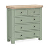 Oak 378 - 3+2 Chest - Stone Grey or Sage