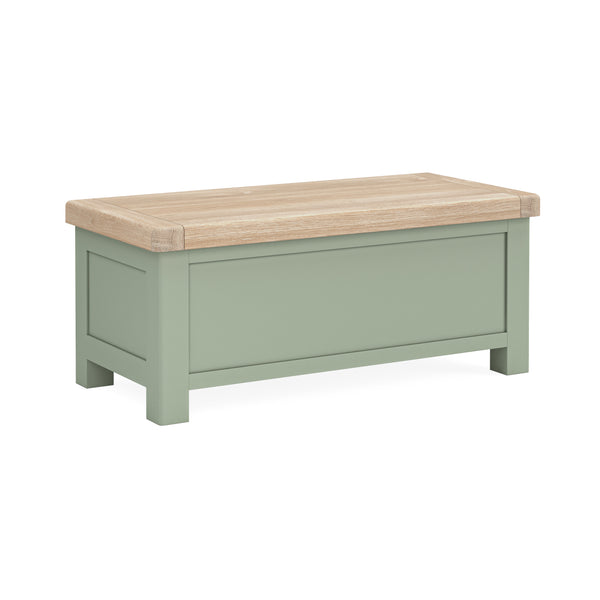 Oak 378 - Blanket Box - Stone Grey or Sage