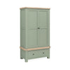 Oak 378 - Gents 2 Door Robe - Stone Grey or Sage