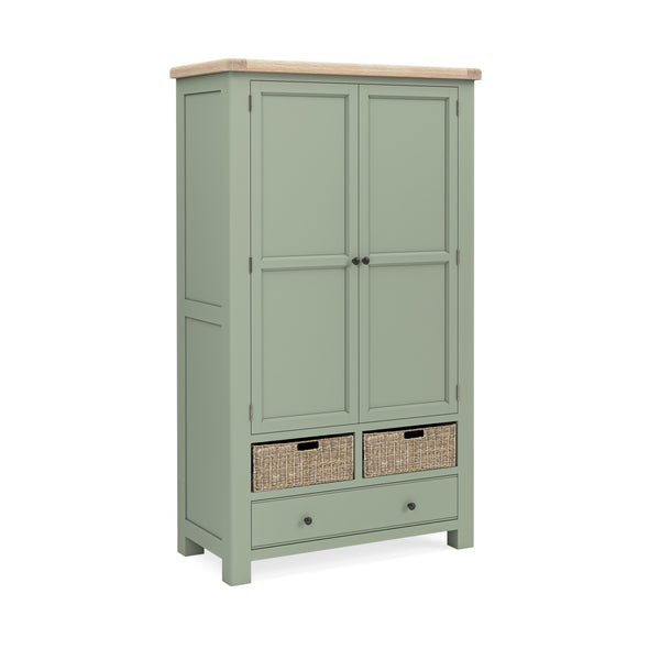 Oak 378 - Larder Unit - Stone Grey or Sage