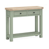 Oak 378 - 2 Drawer Console - Stone Grey or Sage
