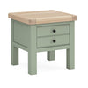 Oak 378 - Lamp Table - Stone Grey or Sage