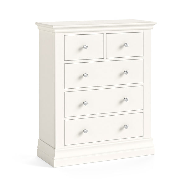 Beamhurst Painted - 3+2 Drawer - Coconut Milk