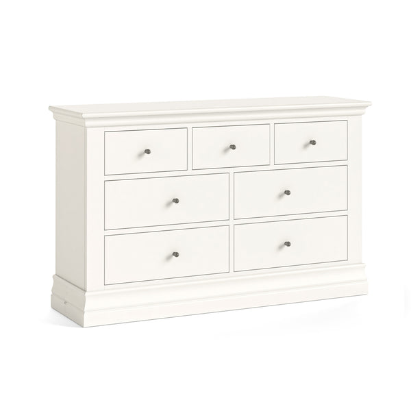 Beamhurst Painted - 3 Over 4 Drawer - Coconut Milk
