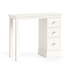 Beamhurst Painted - Single Pedestal Dressing Table - Coconut Milk