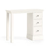 Beamhurst Painted - Single Pedestal Dressing Table - Coconut Milk