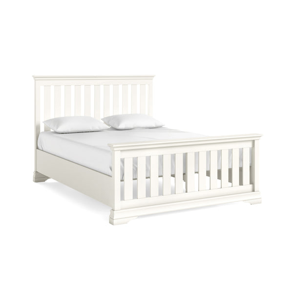 Beamhurst Painted - 5' Frame Bed - Coconut Milk