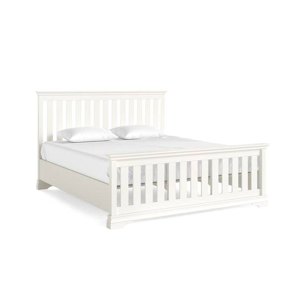 Beamhurst Painted - 6' Frame Bed - Coconut Milk