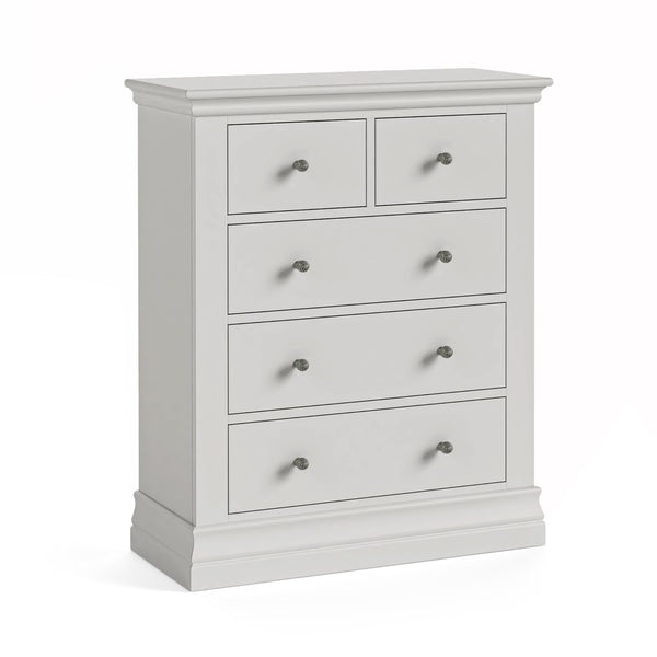 Beamhurst Painted - 3+2 Drawer - Light Grey