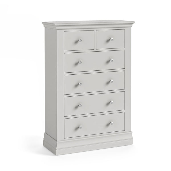 Beamhurst Painted - 4+2 Drawer - Light Grey