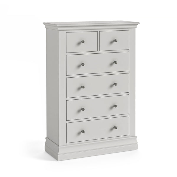 Beamhurst Painted - 4+2 Drawer - Light Grey