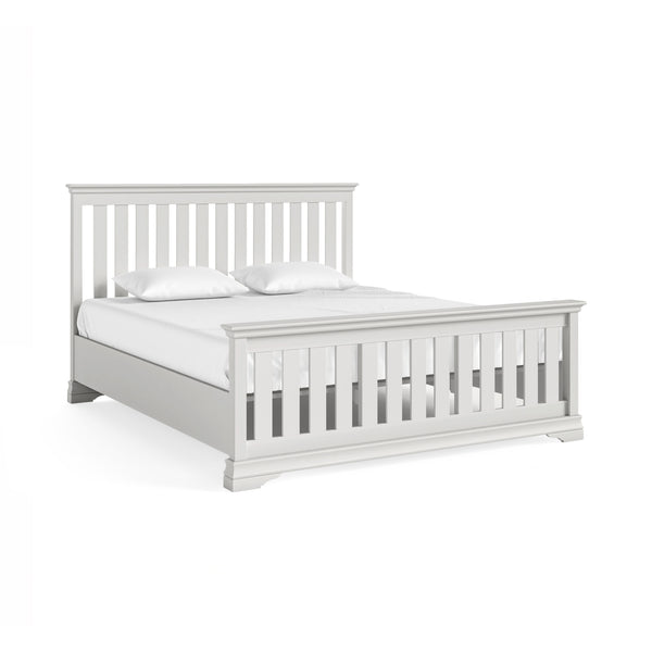 Beamhurst Painted - 6' Frame Bed - Light Grey