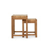 Oak 234 - Nest of Tables KD