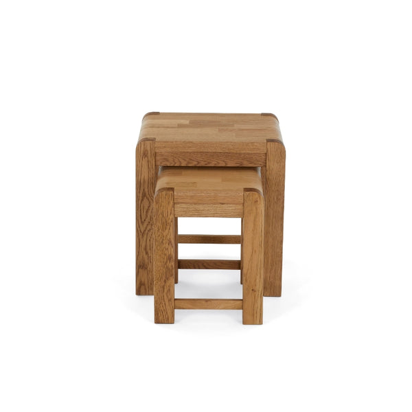 Oak 234 - Nest of Tables KD