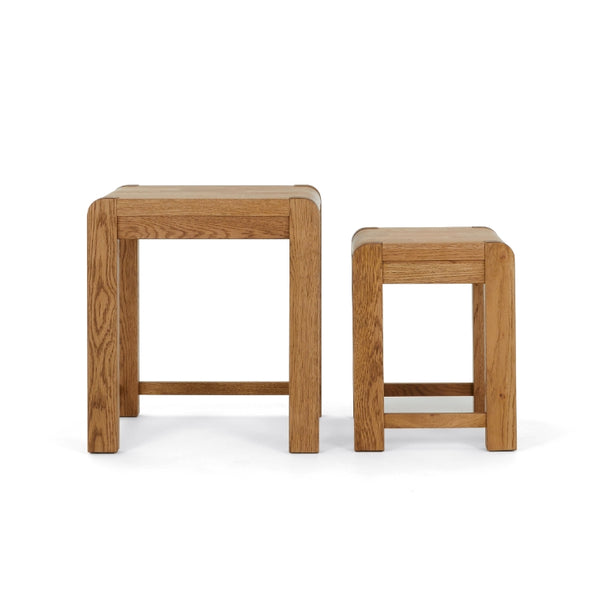 Oak 234 - Nest of Tables KD