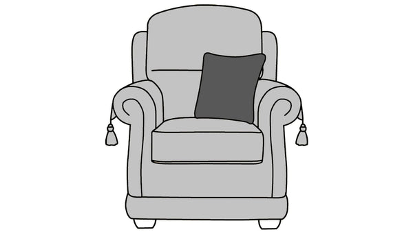 Waterford Stripe - Electric Recliner Chair