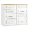 Sicily - 8 Drawer Twin Chest