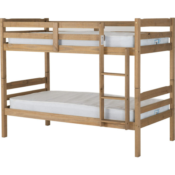 Cuba Bunk Bed - Waxed Pine