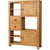 Oak 6 - High Display Unit 2 Door 2 Drawer