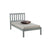 Denton Grey - Single Frame Bed