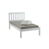 Denton White - Single Frame Bed